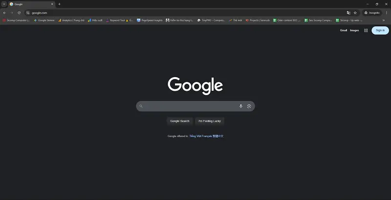 Đưa Website Ra Desktop